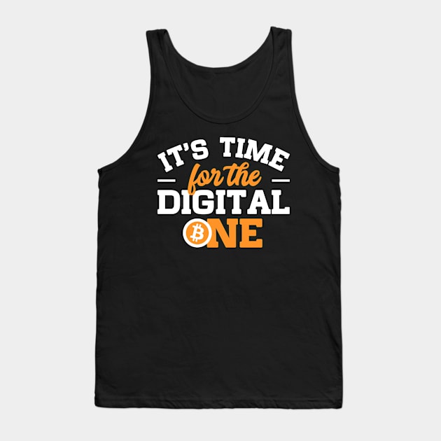 It's Time for The Digital One Tank Top by graphicganga